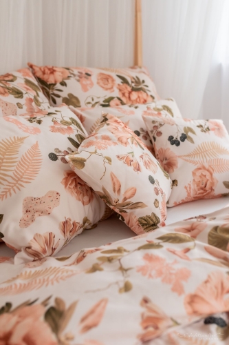 Pościel w kwiaty FLOVERS - poszewka