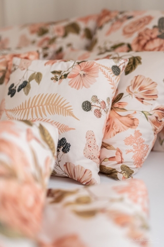 Pościel w kwiaty FLOVERS - poszewka