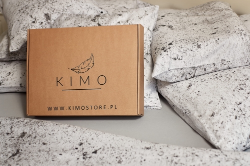 prześcieradło szare z gumką