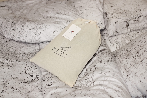 prześcieradło szare z gumką