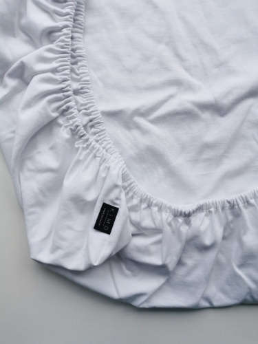 prześcieradło z gumką szare