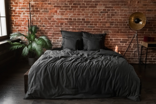 Ciemna pościel bawełniana na wymiar