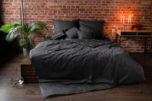 Ciemna pościel bawełniana na wymiar