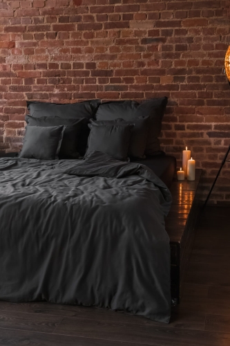 Ciemna pościel bawełniana na wymiar