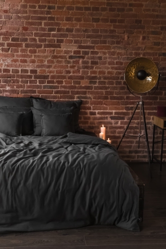 Ciemna pościel bawełniana na wymiar