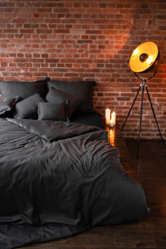 Ciemna pościel bawełniana na wymiar