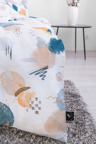 Wzorzysta pościel bawełniana universe