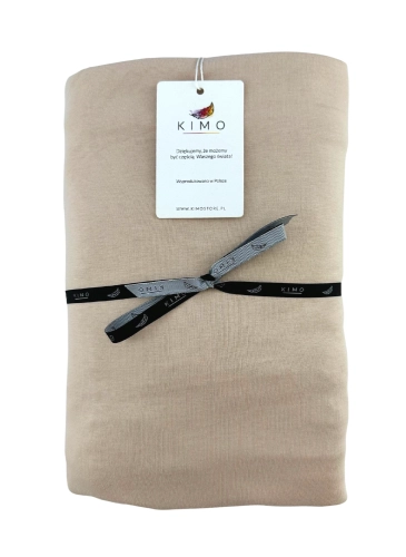 Prześcieradło beżowe