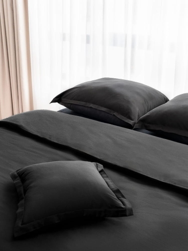 Komplet pościeli dziecięcej BASIC ANTRACYT