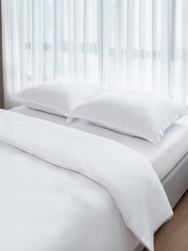 Komplet pościeli dziecięcej BASIC BIAŁY