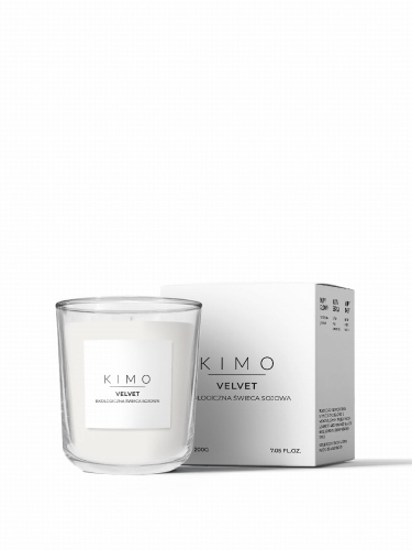 Ekologiczna świeca sojowa 260 ml VELVET