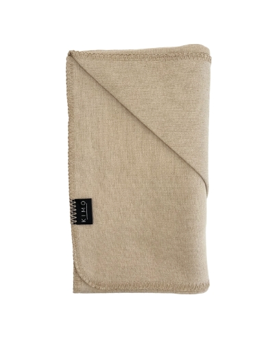 Pled bawełniany COZY - PIASKOWY