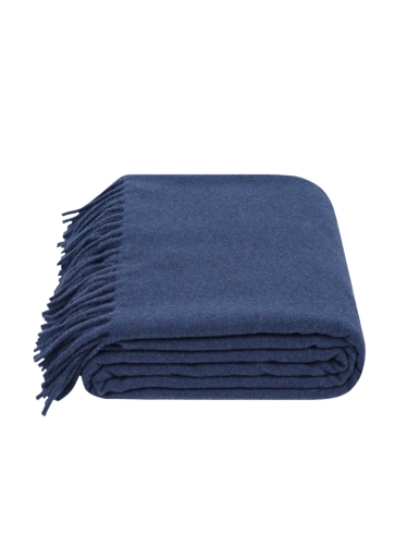 KOC PURA NIEBIESKI - 100% KASZMIR