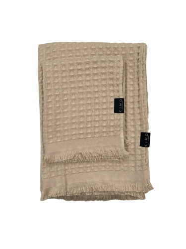 Ręcznik WAFFLE - BEŻ