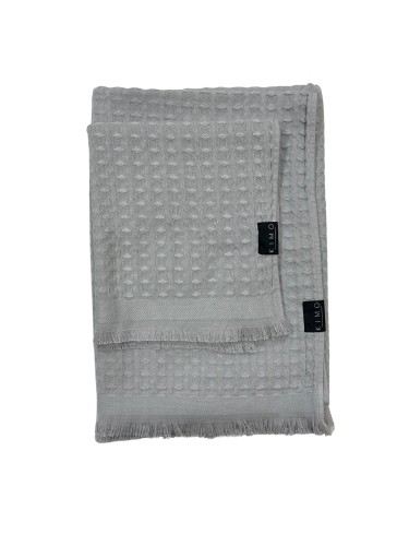 Ręcznik WAFFLE - SZARY