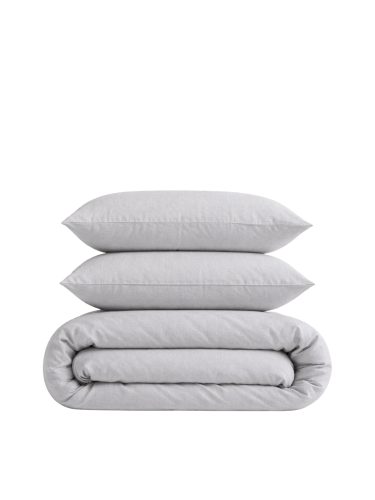 Pościel PURE LINEN - popiel