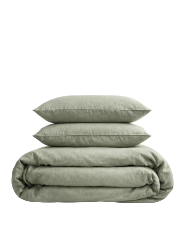 Pościel PURE LINEN - szałwia